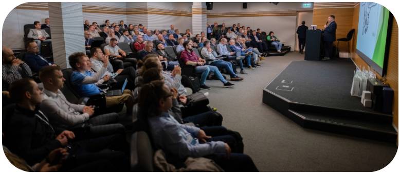 Publiczność podczas konferencji orgniazowanej wraz z MS POS