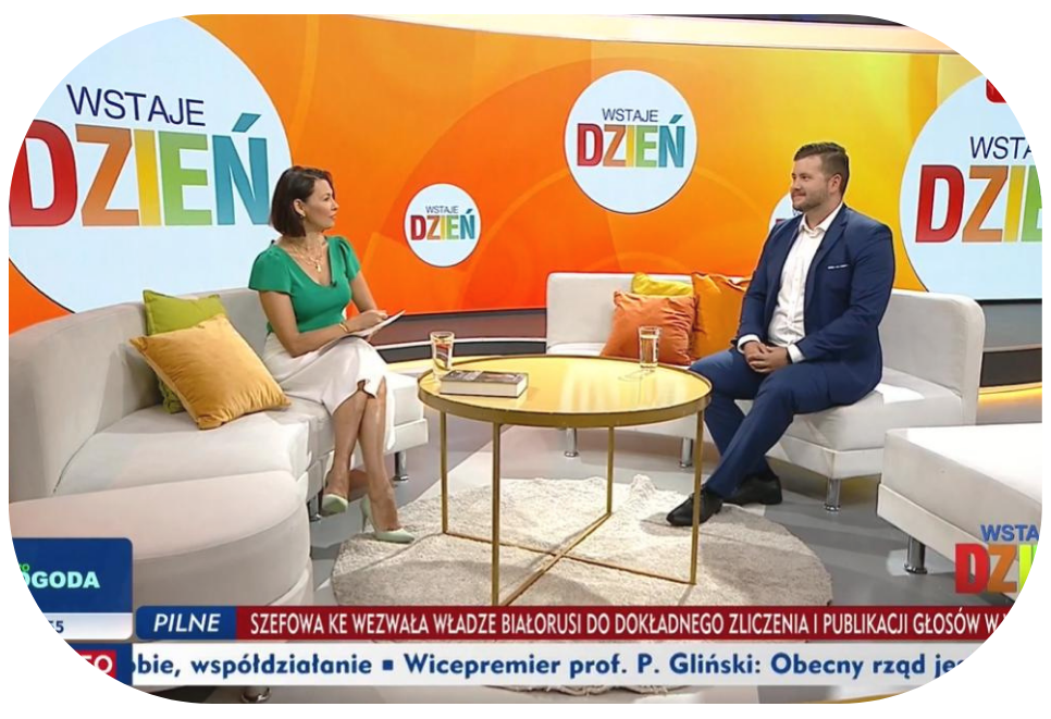 Interview on a morning show