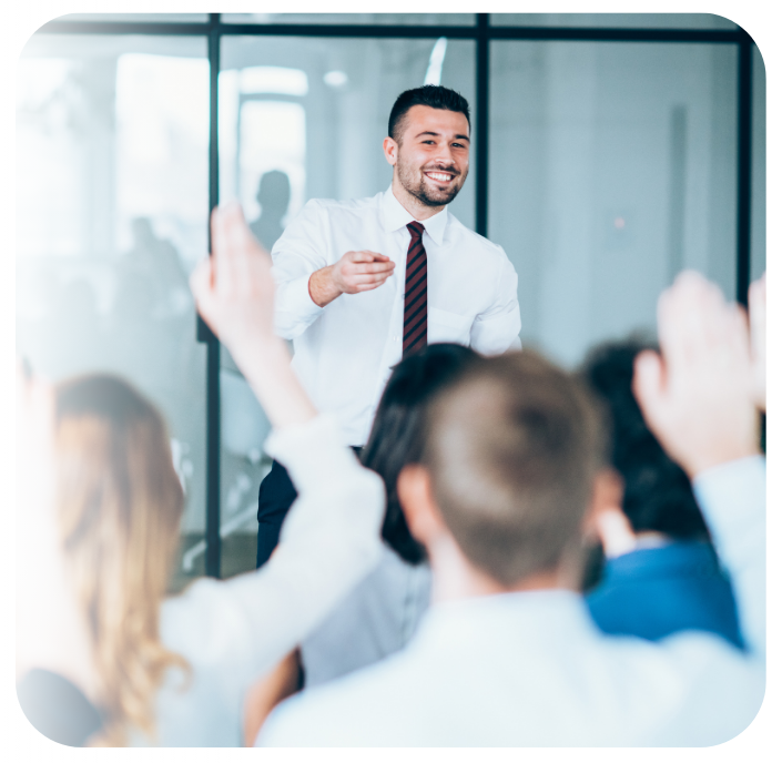 Questions during a training session